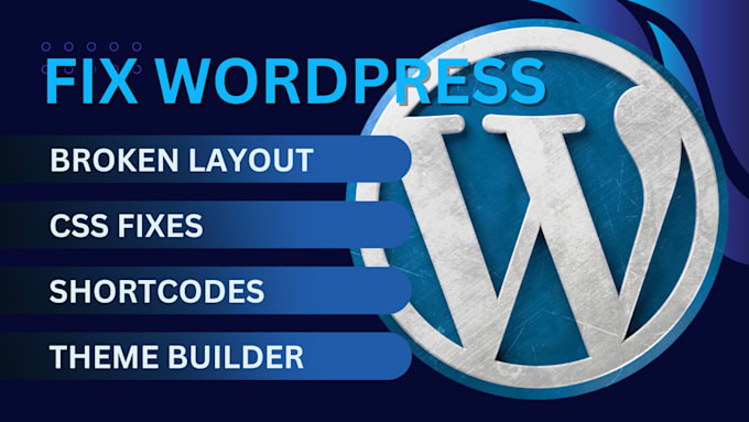 fix one wordpress issue or error quickly and reliably