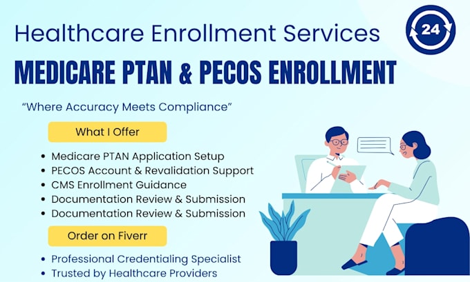 medicare provider enrollment and ptan application