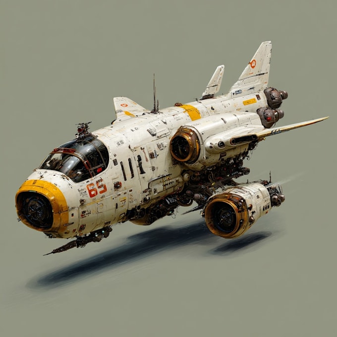design spaceships and sci fi vehicles