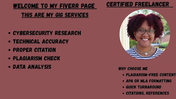 Do cybersecurity technical writing and research for masters and phd ...