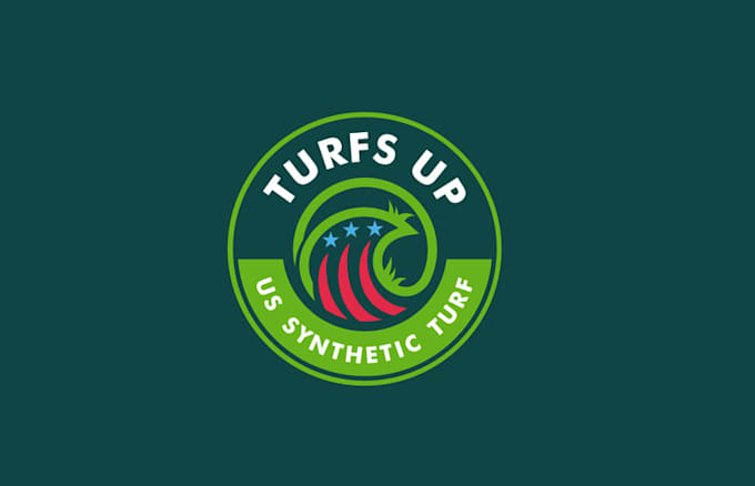design professional memorable ride epic turf wave logo