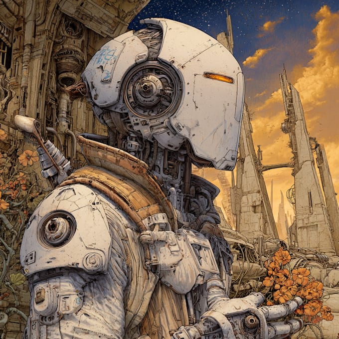 sci fi illustration and sci fi art
