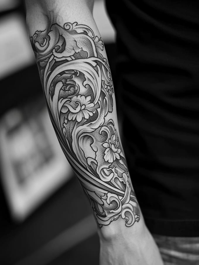 draw custom tattoo designs
