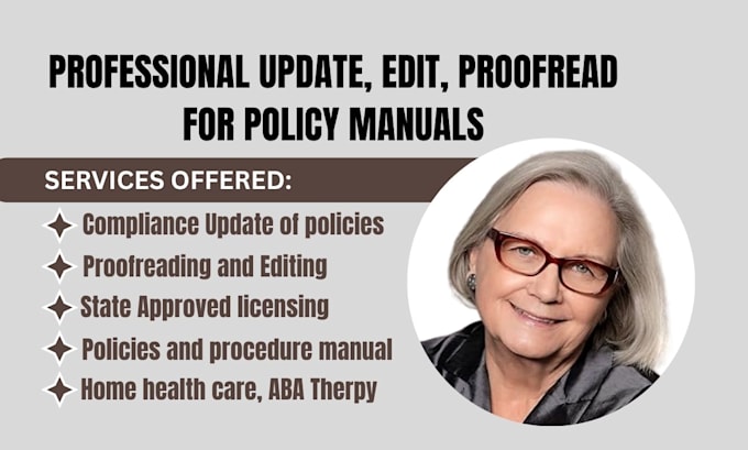 do policy and procedure, business plan for home care, mental health, group home
