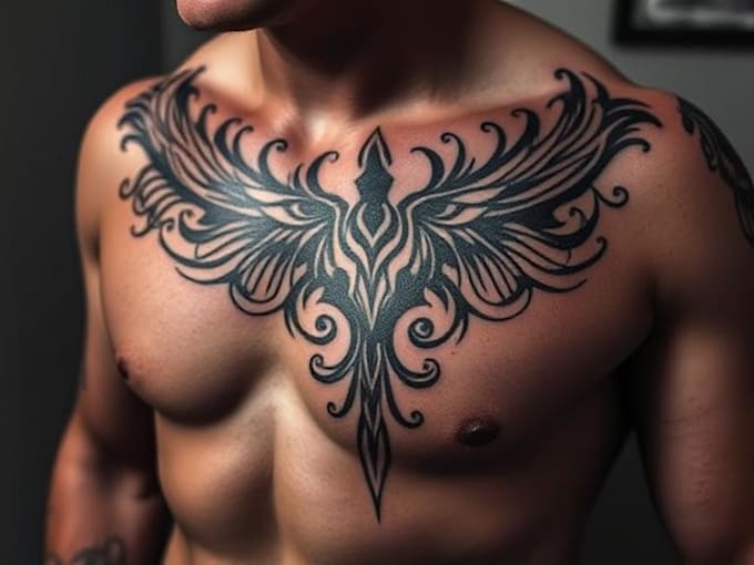 design a polynesian maori tribal tattoo