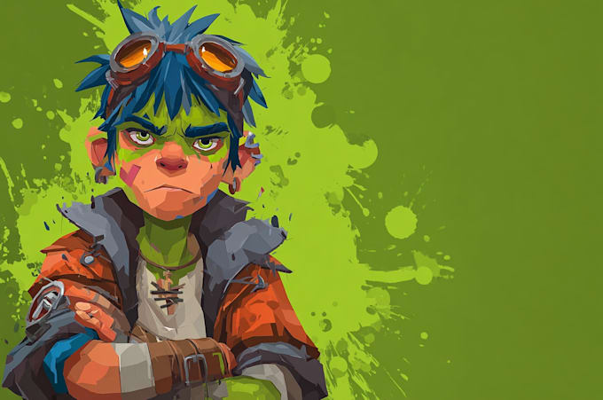 design characters, cartoons, and caricatures