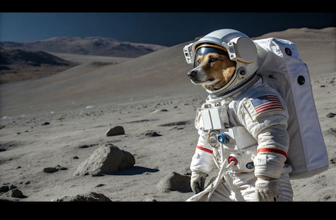 photoshop your dog on the moon