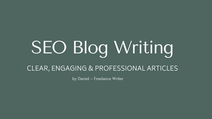 write SEO blog articles up to 1000 words