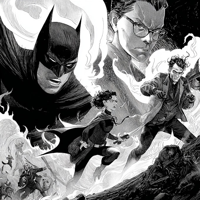 draw comic book illustration, comic illustration, comic book page, comic panel