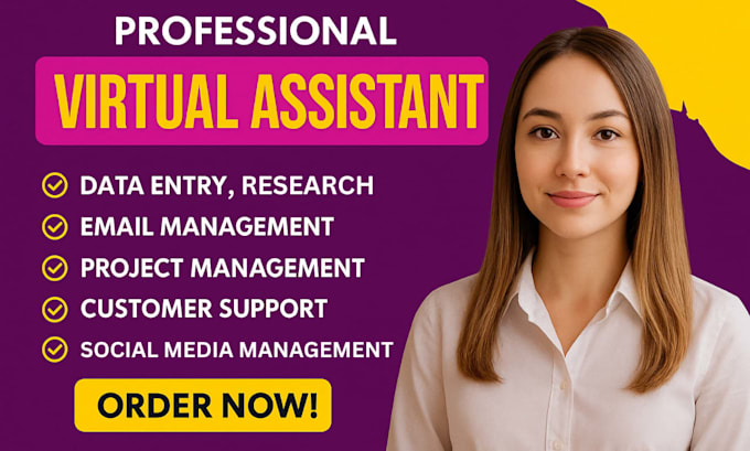 instagram virtual assistant email manager canva assistant social media manager