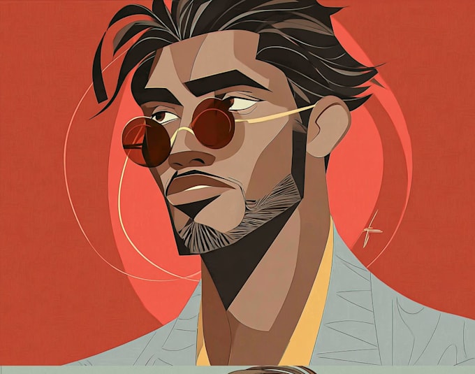 design vector character, cartoon avatar or mascot