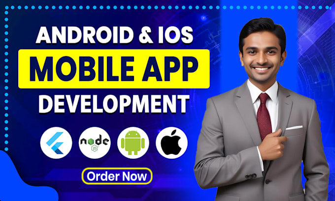 develop android and ios mobile apps as your expert flutter developer