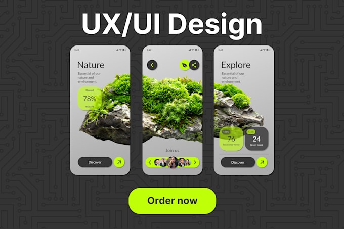 do figma website mobile, TV app ui ux design