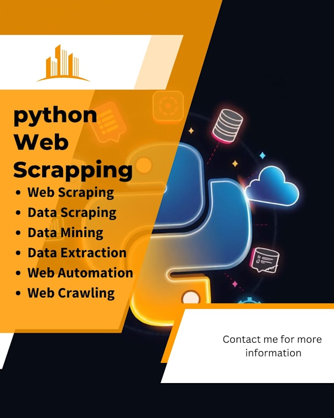 do python web scraping, automation, crawling, data extraction and data mining