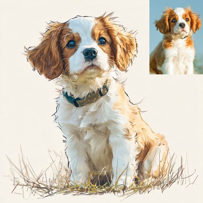 draw animals cartoon illustration