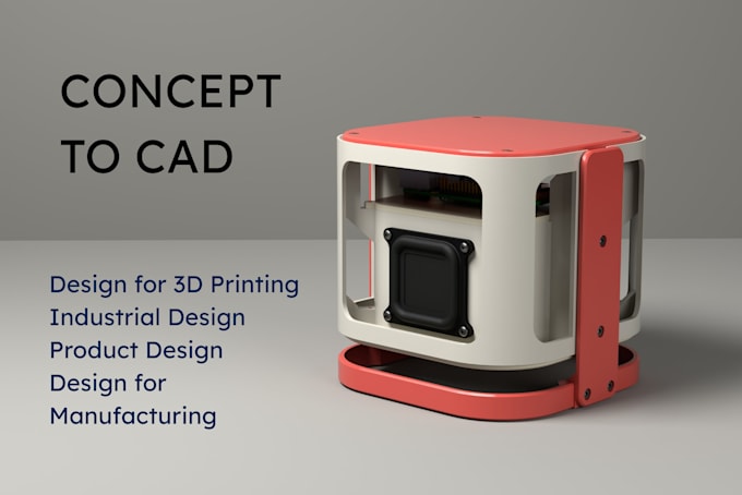create professional 3d cad models and step files