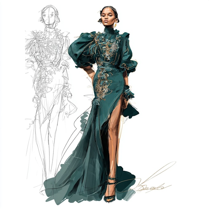 create a fashion designs for you