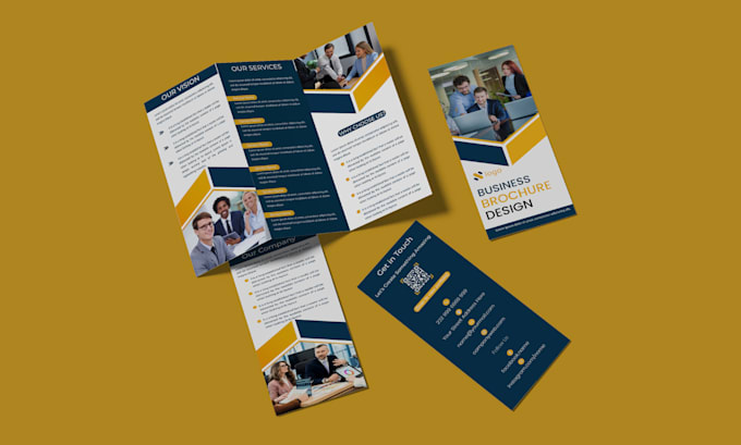 design booklet, flyer, bifold  and trifold brochure design