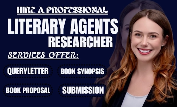 find literary agents and write your query letter
