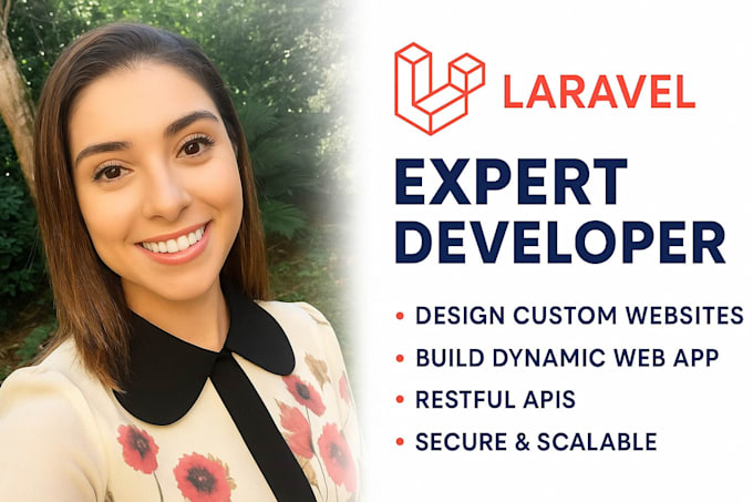develop a professional laravel website or custom web application