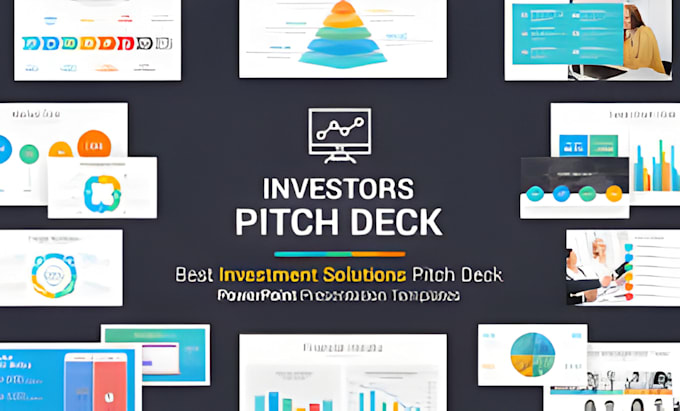 Investor pitch deck and startup presentation design for funding and ...