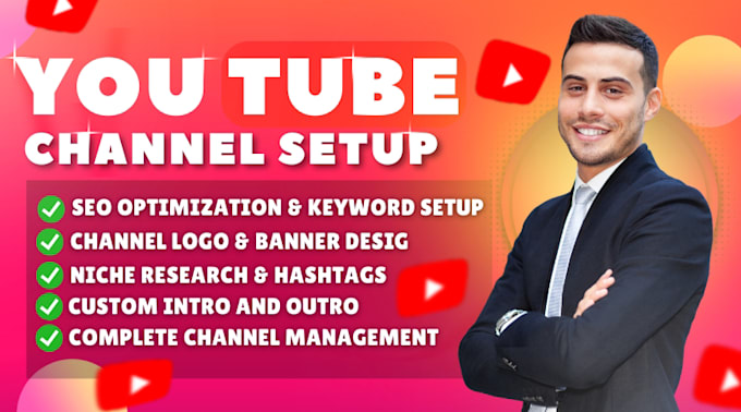create and setup youtube channel professionally