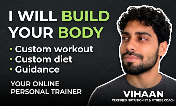 be your online personal trainer and nutrition coach