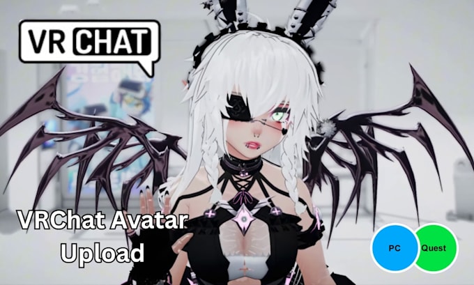 help you to upload your readymade avatar into vrchat