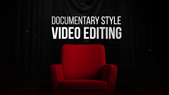 do documentary style video editing