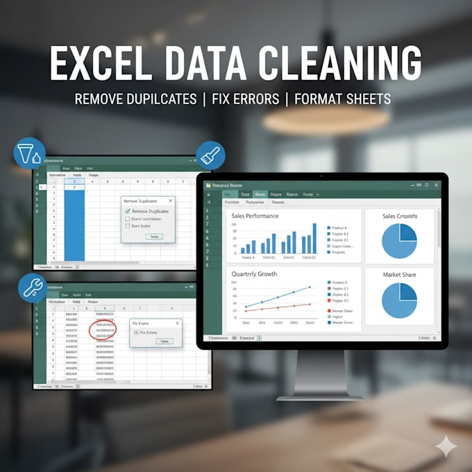 clean and prepare your excel data for analysis or reporting