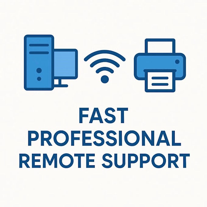 fix computer hardware network and printer issues remotely