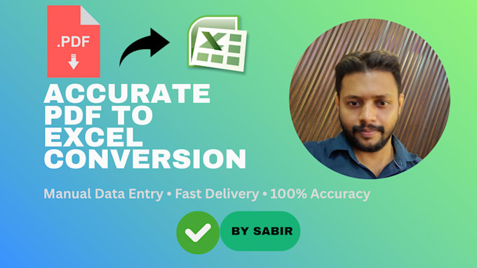 convert PDF to excel, PDF to word, or any file conversion