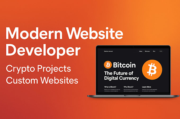 build a modern and functional website for you
