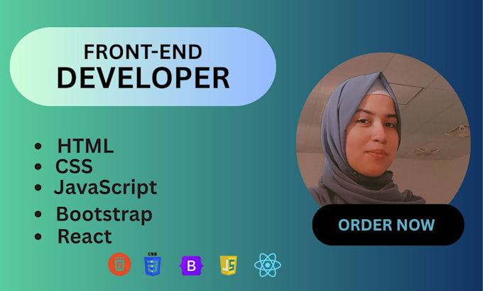 design a modern and responsive front end for your website