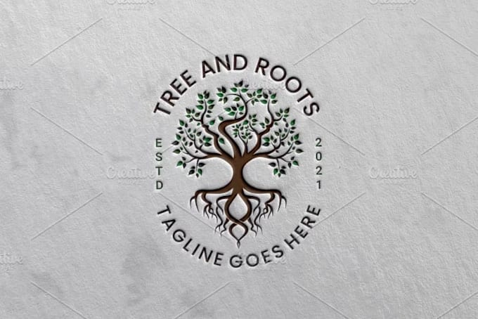 create your in short time tree care logo