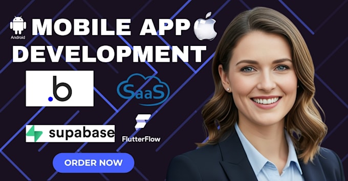 Develop react native expo android ios mobile app bubble io mvp ...