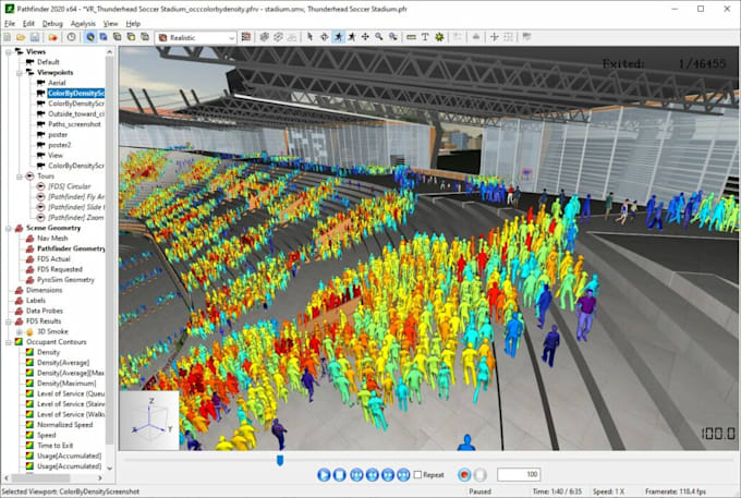 Provide advanced fds fire simulation and smoke control analysis for ...