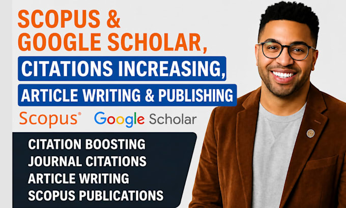 increase google scholar, scopus citation, write and publish research articles