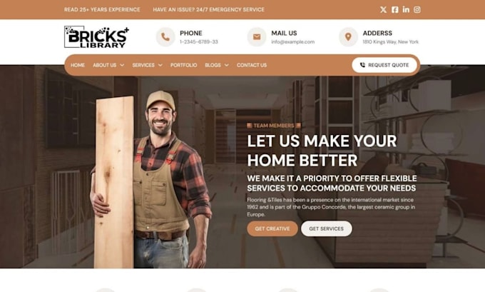 epoxy flooring website flooring website handyman website construction roofing we