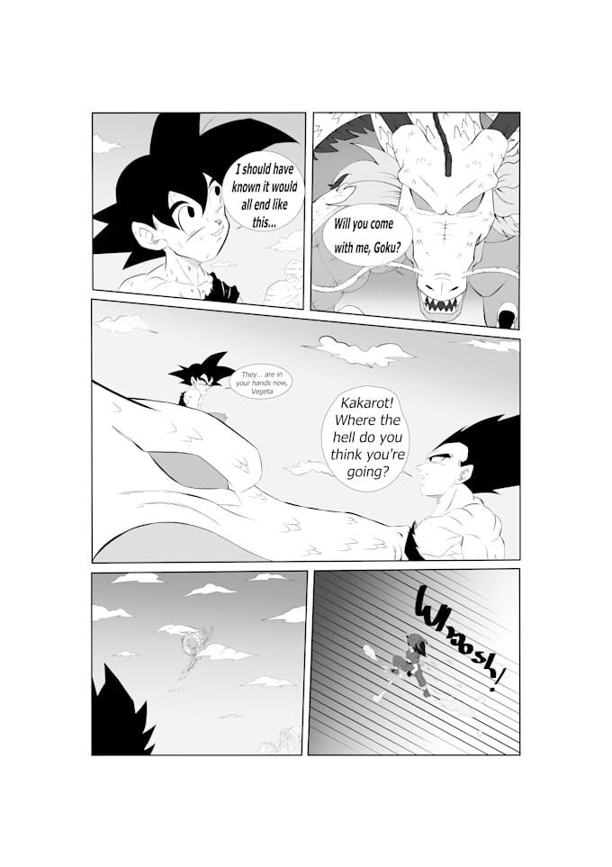 make a manga page for you