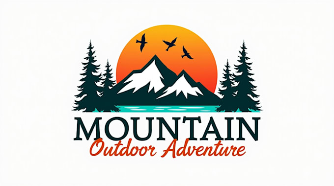 design outstanding mountain logo in very short time