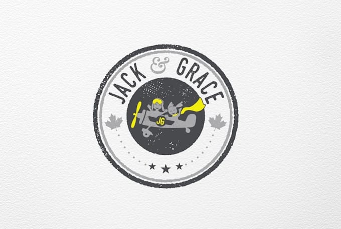 design a vintage badge, patch, or sticker logo