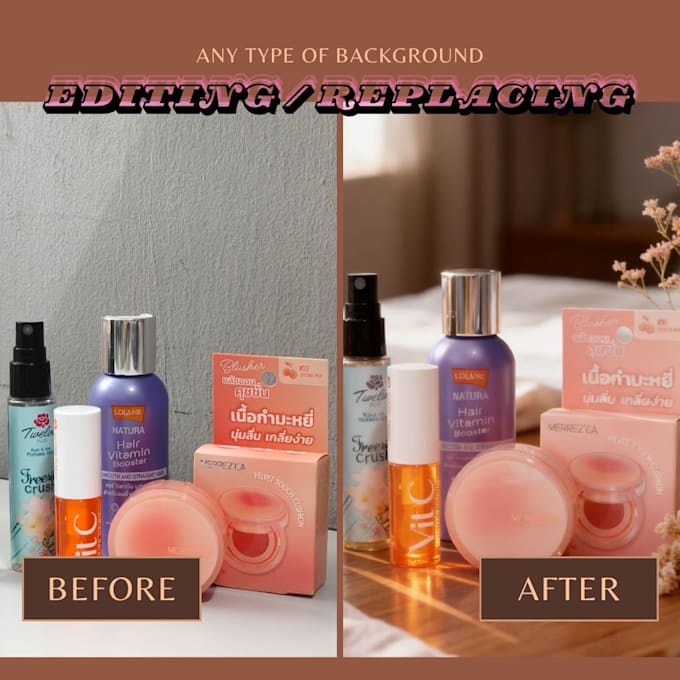 ai change photo background clean and realistic