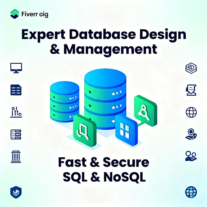 design, optimize, and manage your sql or nosql database efficiently
