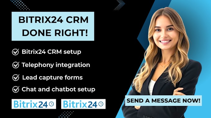 Configure bitrix24 crm with pipeline automation, telephony, and chat ...