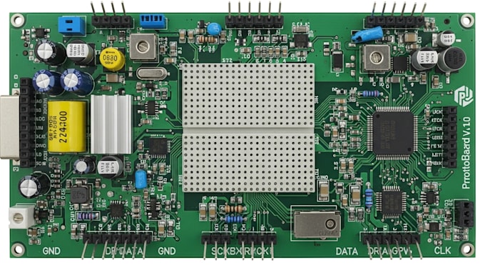 create pcb for custom circuit boards and prototyping