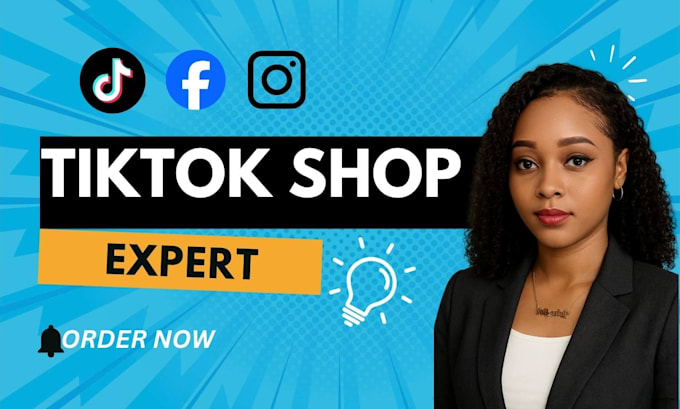 Setup tiktok shop fix tik tok shop sales shopify marketing tiktok ads ...