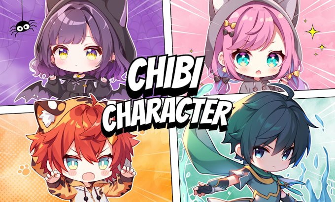 Draw cute chibi character for pfp, oc, sticker or fanart by Adikarip ...