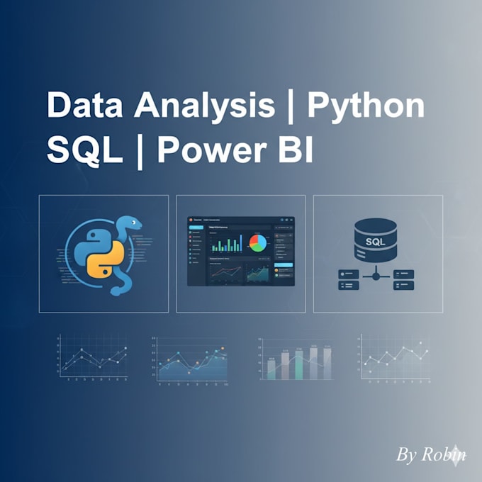 deliver actionable insights from your data using python, sql, and power bi