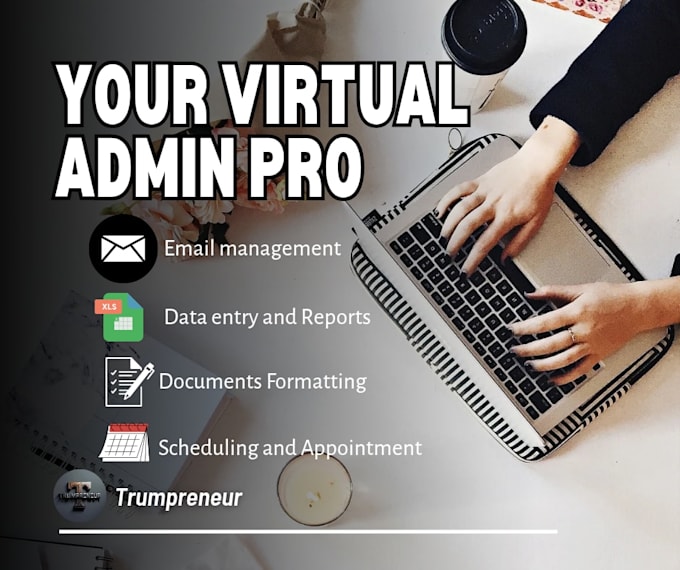 be your virtual assistant for admin support